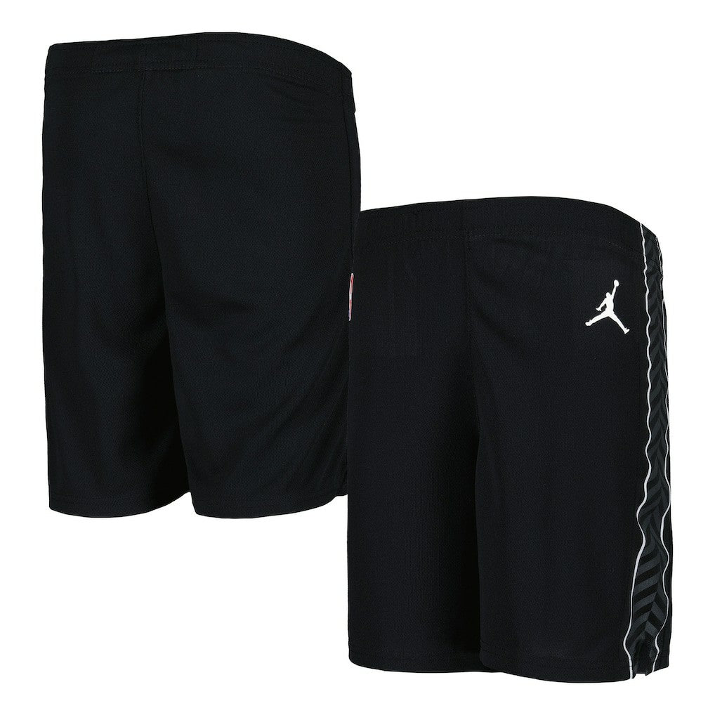 NBA - Brooklyn Nets Jordan Brand Preschool Statement Edition Team Replica Shorts - Black