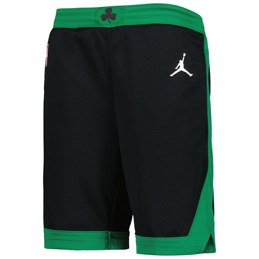 NBA - Boston Celtics Jordan Brand Youth Authentic Statement Edition Swingman Shorts - Black