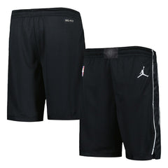 NBA - Brooklyn Nets Jordan Brand Youth Authentic Statement Edition Swingman Shorts - Black