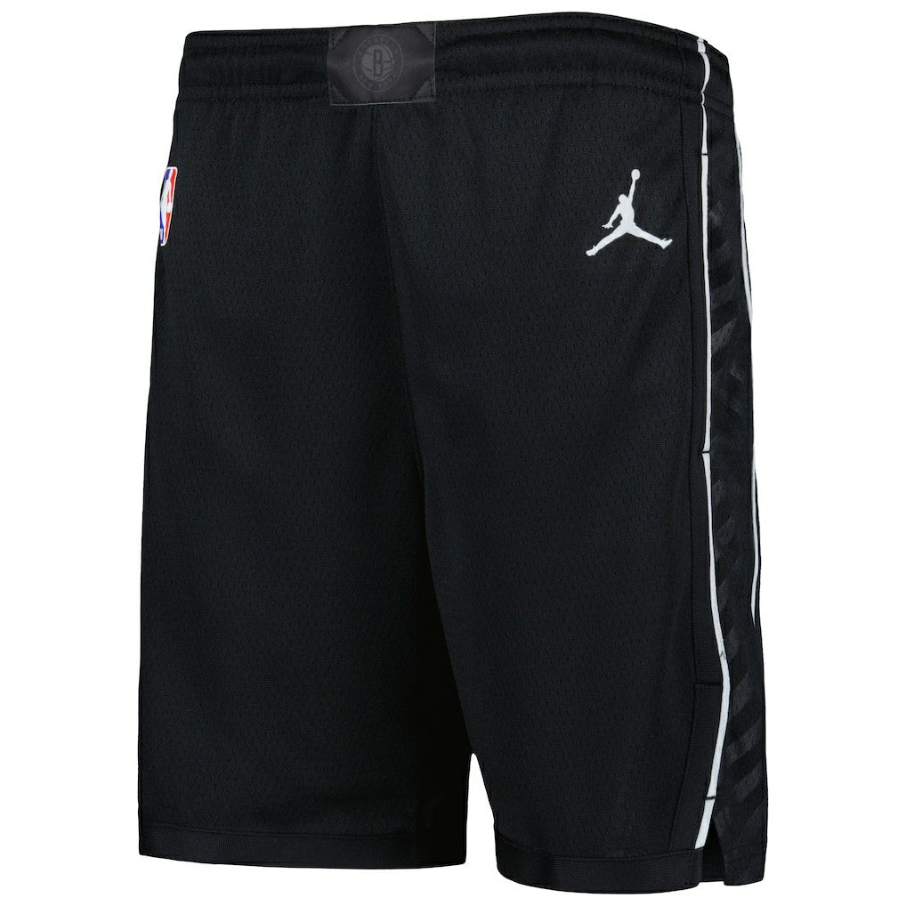 NBA - Brooklyn Nets Jordan Brand Youth Authentic Statement Edition Swingman Shorts - Black