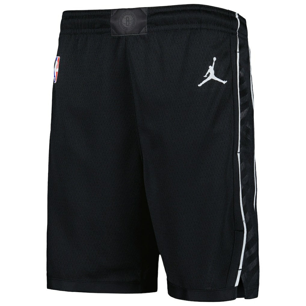 NBA - Brooklyn Nets Jordan Brand Youth Authentic Statement Edition Swingman Shorts - Black