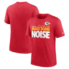 Kansas City Chiefs Local Tri-Blend T-Shirt Heathered Red - Nike