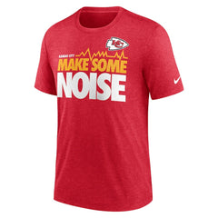 Kansas City Chiefs Local Tri-Blend T-Shirt Heathered Red - Nike