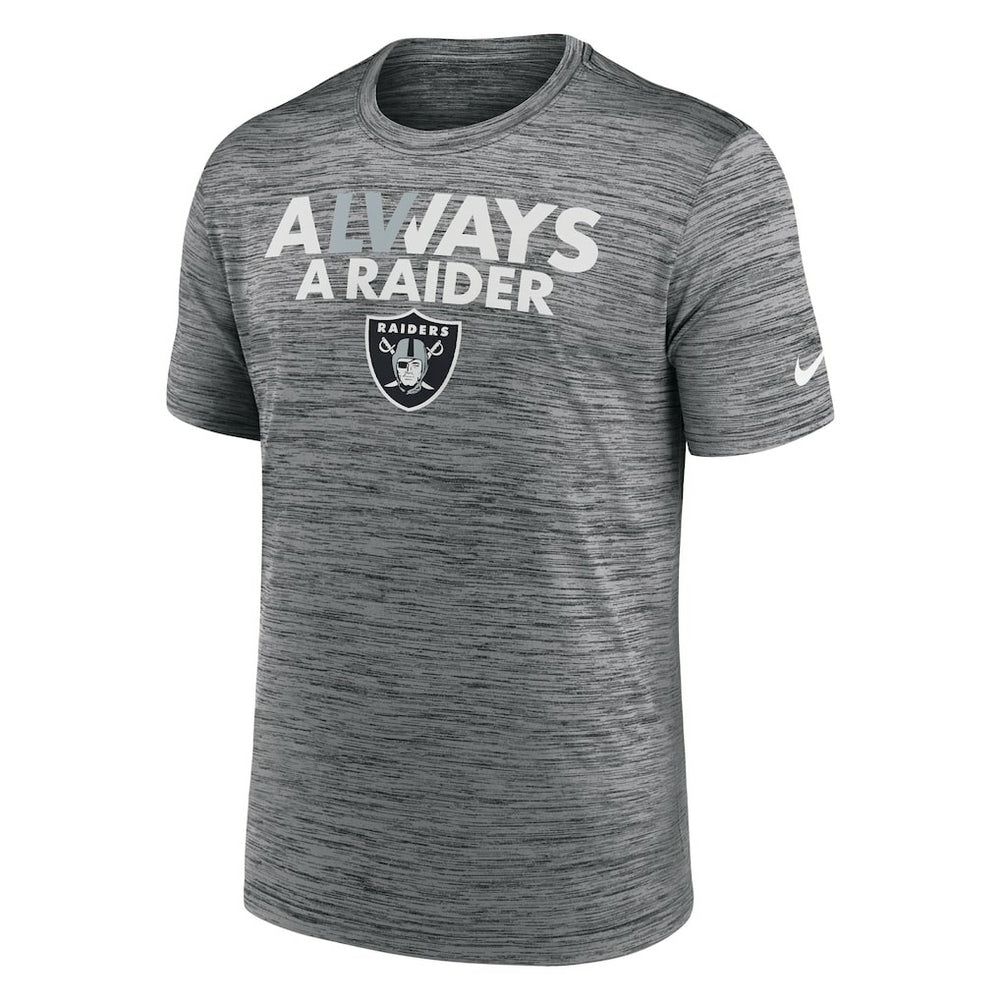 Las Vegas Raiders Local Velocity T-Shirt Anthracite - Nike