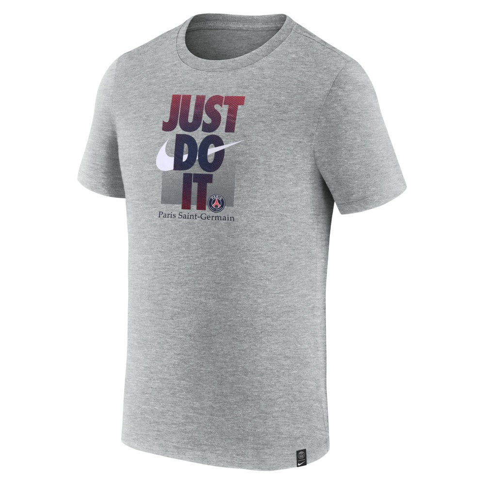 Nike Paris Saint-Germain Just Do It T-Shirts - Gray