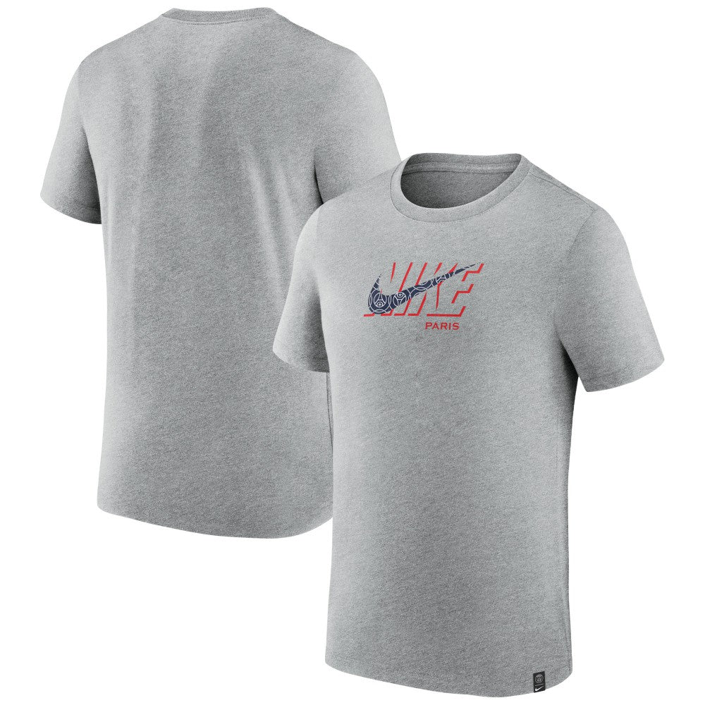 Nike Paris Saint-Germain Swoosh Club T-Shirts - Black