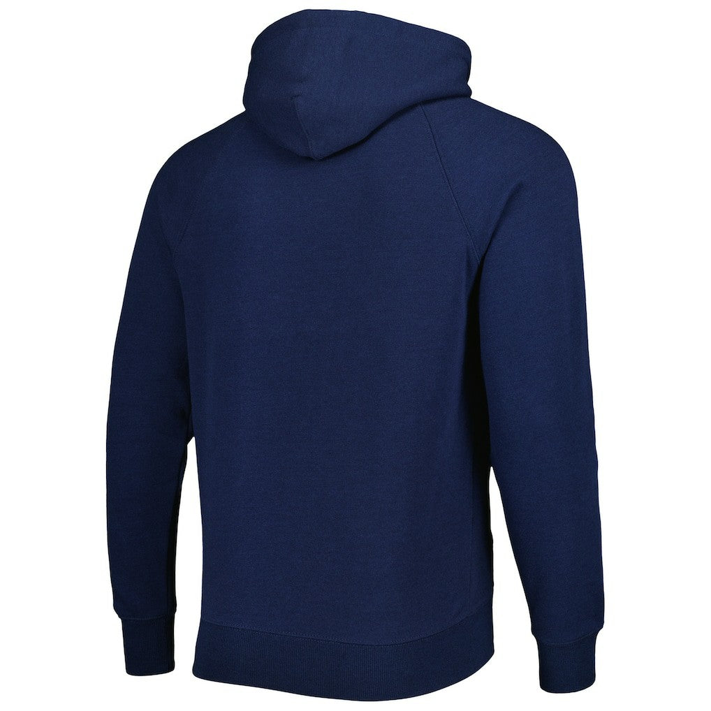 Dallas Cowboys Homage Retro Helmet Tri-Blend Raglan Pullover Hoodie Navy - NFL