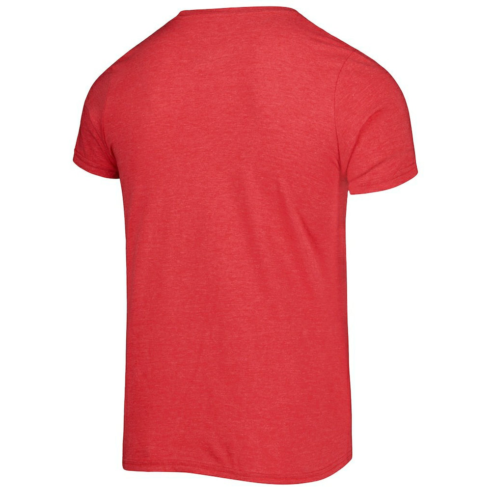 San Francisco 49ers Homage Stadium Tri-Blend T-Shirt Scarlet - NFL