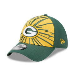 Green Bay Packers New Era Shattered 39THIRTY Flex Hat Green/Gold - NFL
