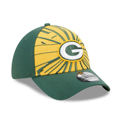 Green Bay Packers New Era Shattered 39THIRTY Flex Hat Green/Gold - NFL