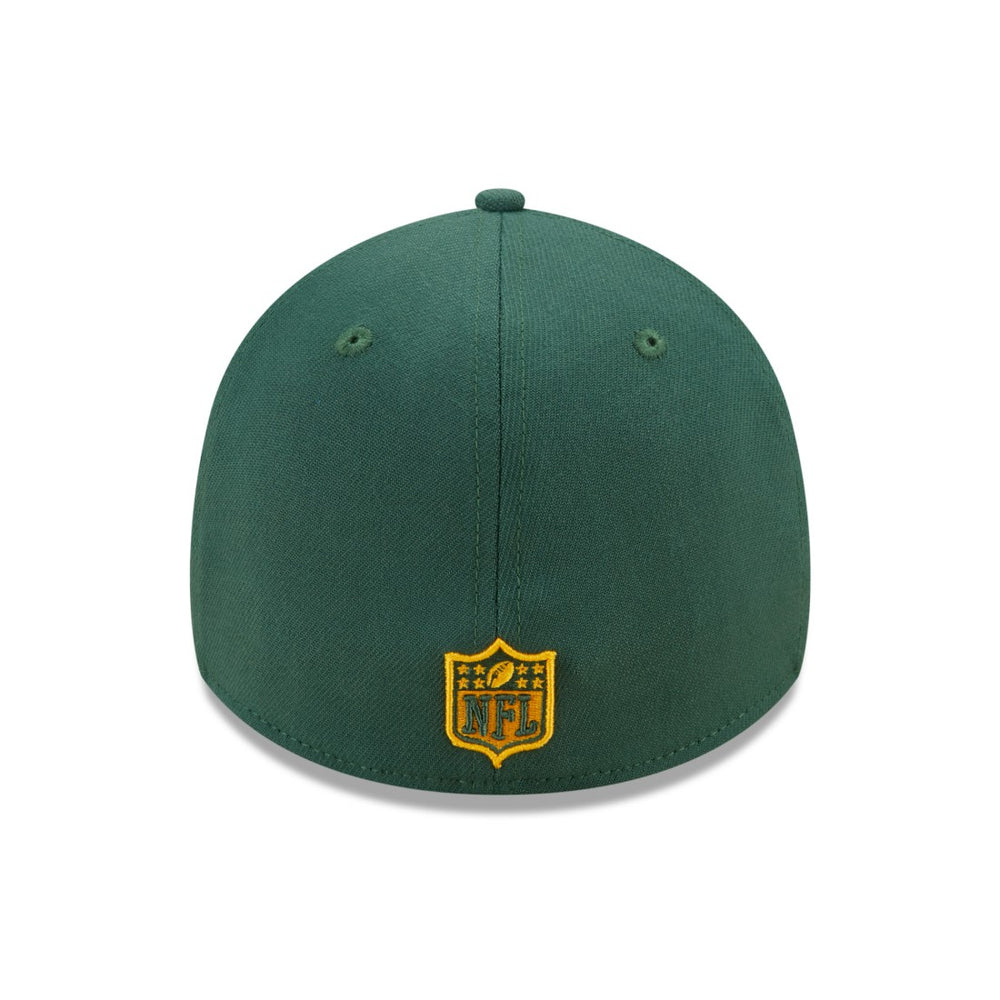 Green Bay Packers New Era Shattered 39THIRTY Flex Hat Green/Gold - NFL