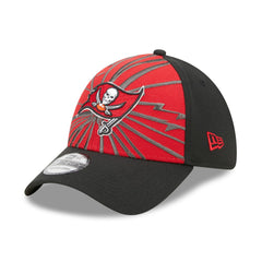 Tampa Bay Buccaneers New Era Shattered 39THIRTY Flex Hat Red/Black - NFL