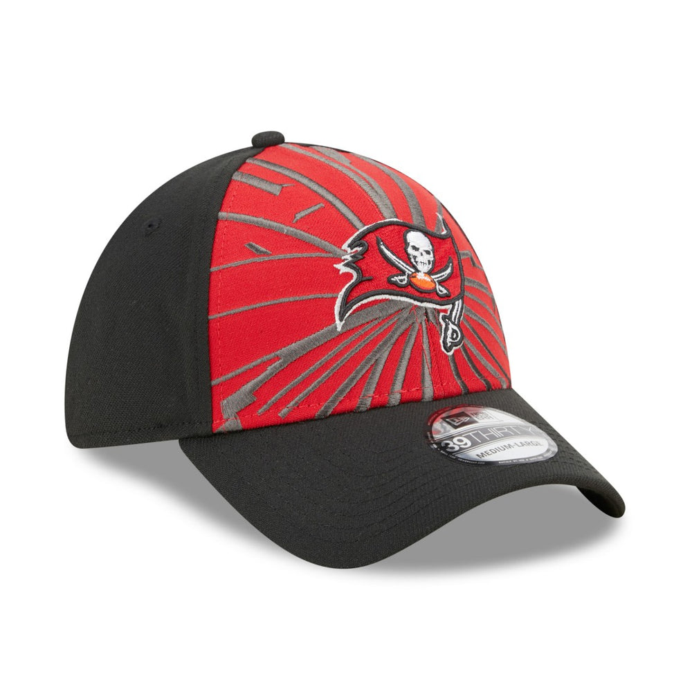 Tampa Bay Buccaneers New Era Shattered 39THIRTY Flex Hat Red/Black - NFL