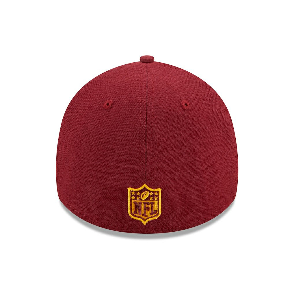 Washington Commanders New Era Shattered 39THIRTY Flex Hat Gold/Burgundy - NFL