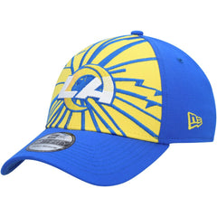Los Angeles Rams New Era Shattered 39THIRTY Flex Hat Gold/Royal - NFL