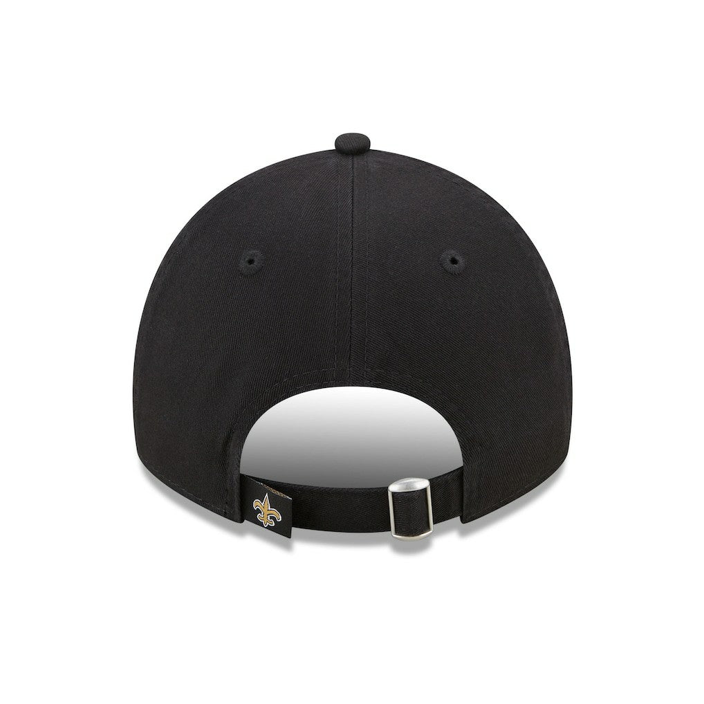New Orleans Saints New Era Women's Collegiate 9TWENTY Adjustable Hat Black - NFL