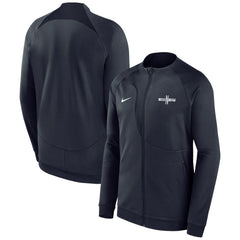 Nike England National Team Academy Pro Anthem Raglan Performance Full-Zip Jacket - Blue