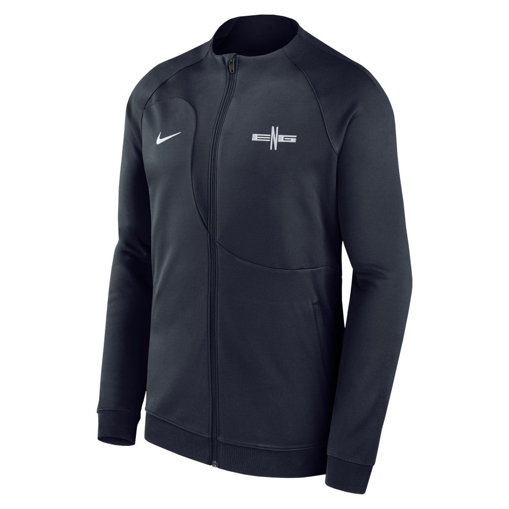 Nike England National Team Academy Pro Anthem Raglan Performance Full-Zip Jacket - Blue