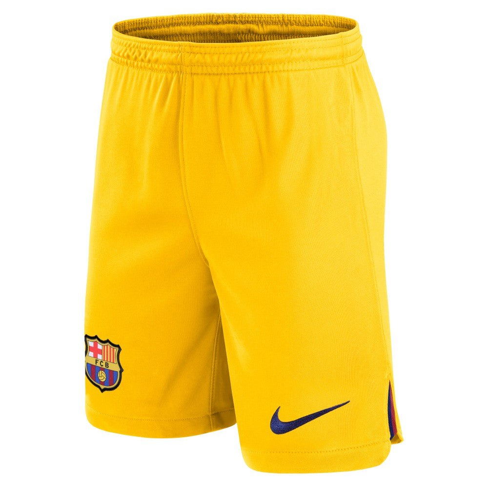 Nike Barcelona Stadium Fourth Performance Replica Shorts - Yellow