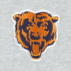 Chicago Bears Big & Tall Fleece Raglan Full-Zip Hoodie Jacket Heather Gray - NFL