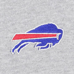 Buffalo Bills Big & Tall Fleece Raglan Full-Zip Hoodie Jacket Heather Gray - NFL