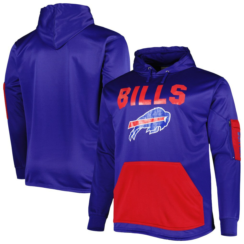 Buffalo Bills Big & Tall Pullover Hoodie Royal - Fanatics