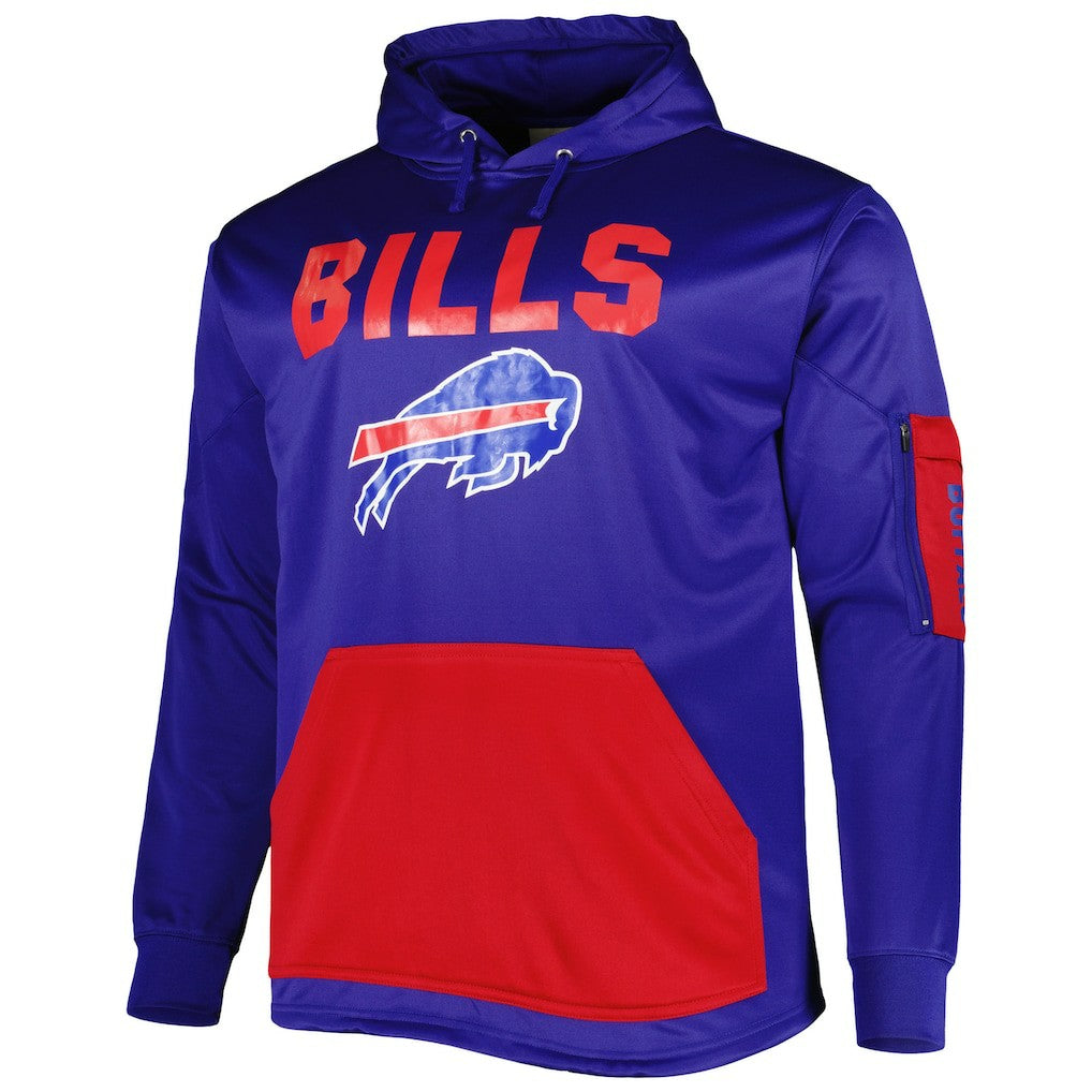 Buffalo Bills Big & Tall Pullover Hoodie Royal - Fanatics