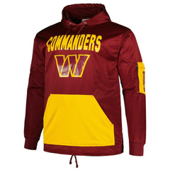 Washington Commanders Big & Tall Pullover Hoodie Burgundy - Fanatics