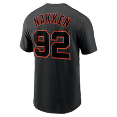 Alyssa Nakken San Francisco Giants Nike Name & Number T-Shirt Online
