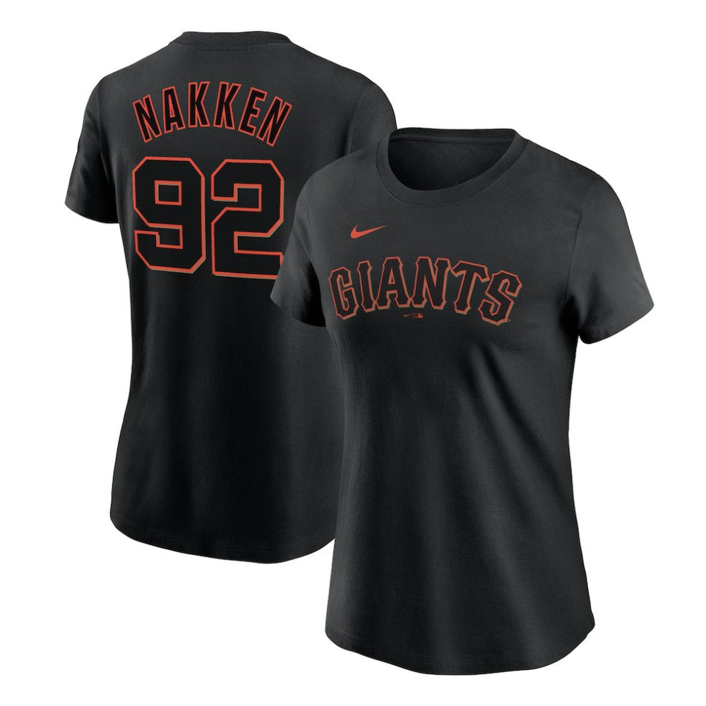 Alyssa Nakken San Francisco Giants Nike Women's Name & Number T-Shirt Sale