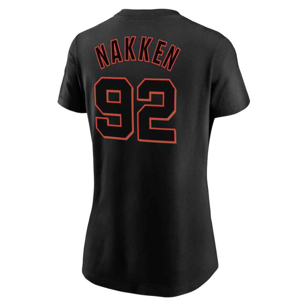 Alyssa Nakken San Francisco Giants Nike Women's Name & Number T-Shirt Sale