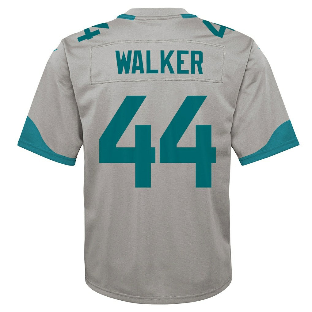 Travon Walker Jacksonville Jaguars Youth Inverted Game Jersey Silver - Nike