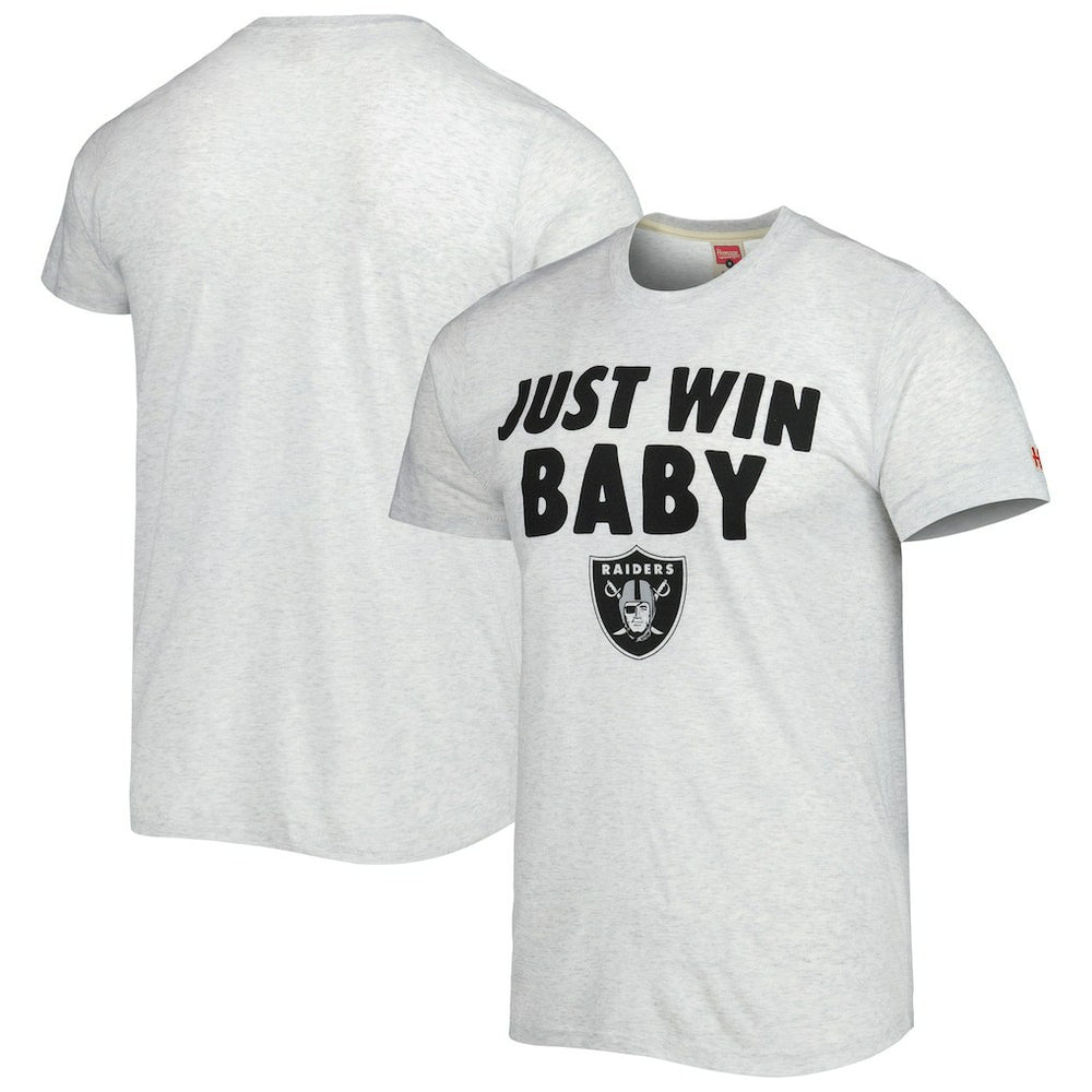 Las Vegas Raiders Homage Hyper Local Tri-Blend T-Shirt Ash - NFL