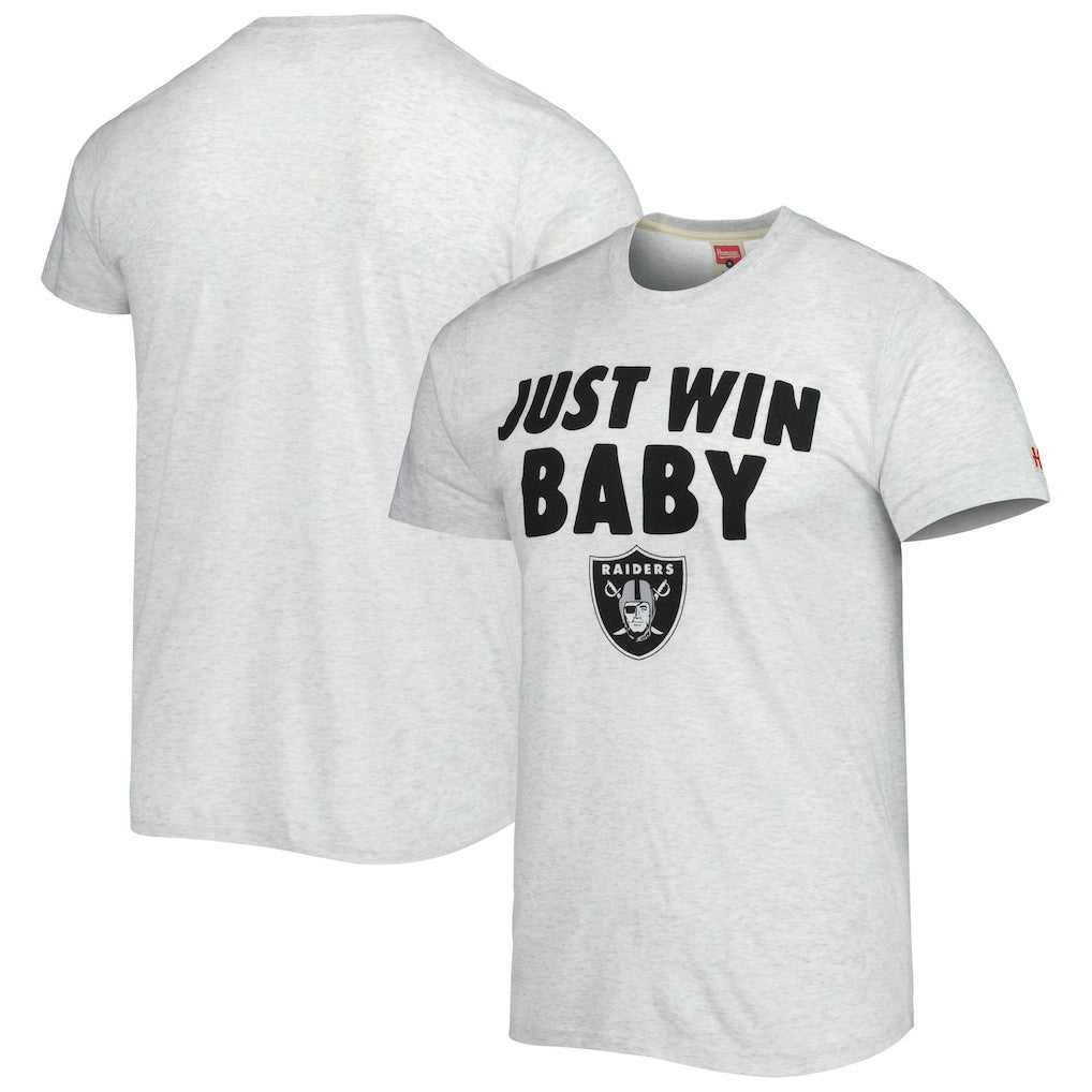Las Vegas Raiders Homage Hyper Local Tri-Blend T-Shirt Ash - NFL
