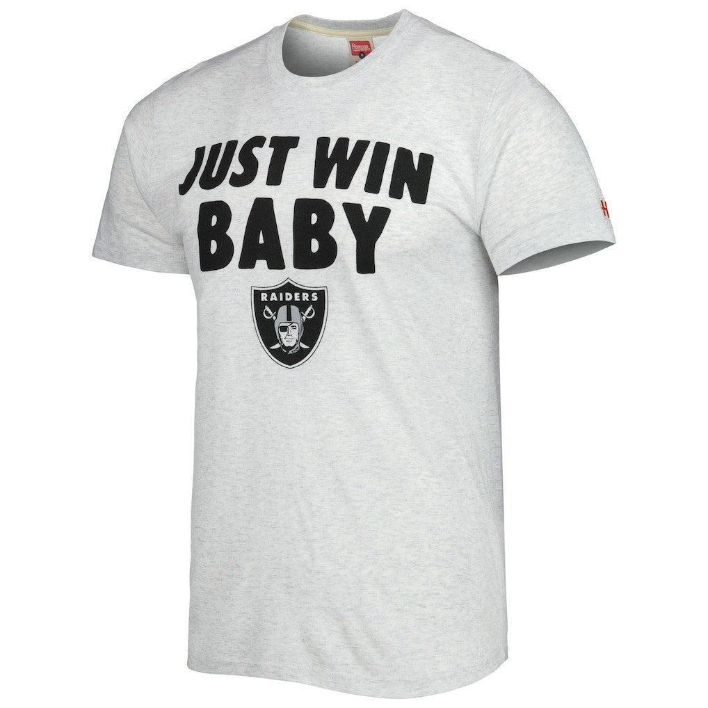 Las Vegas Raiders Homage Hyper Local Tri-Blend T-Shirt Ash - NFL