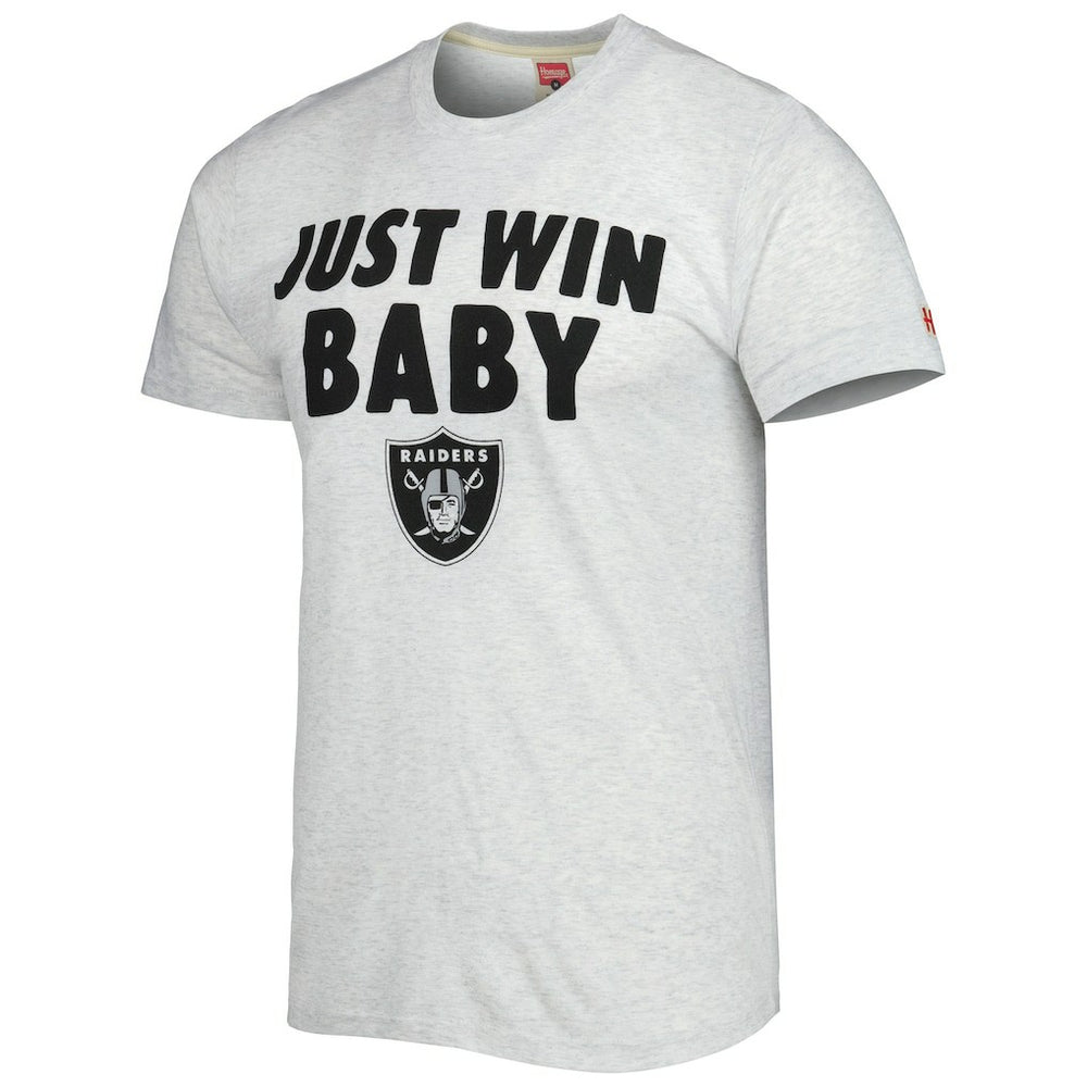 Las Vegas Raiders Homage Hyper Local Tri-Blend T-Shirt Ash - NFL