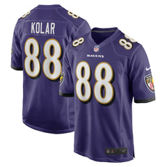 Charlie Kolar Baltimore Ravens Player Game Jersey Purple - Nike