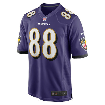Charlie Kolar Baltimore Ravens Player Game Jersey - Purple | NFL Jerseys