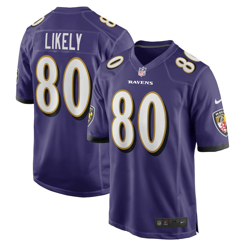 Isaiah Likely Baltimore Ravens Player Game Jersey - Purple | NFL Jerseys