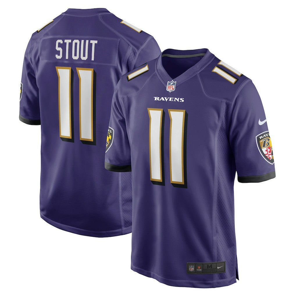 Jordan Stout Baltimore Ravens Player Game Jersey Purple - Nike