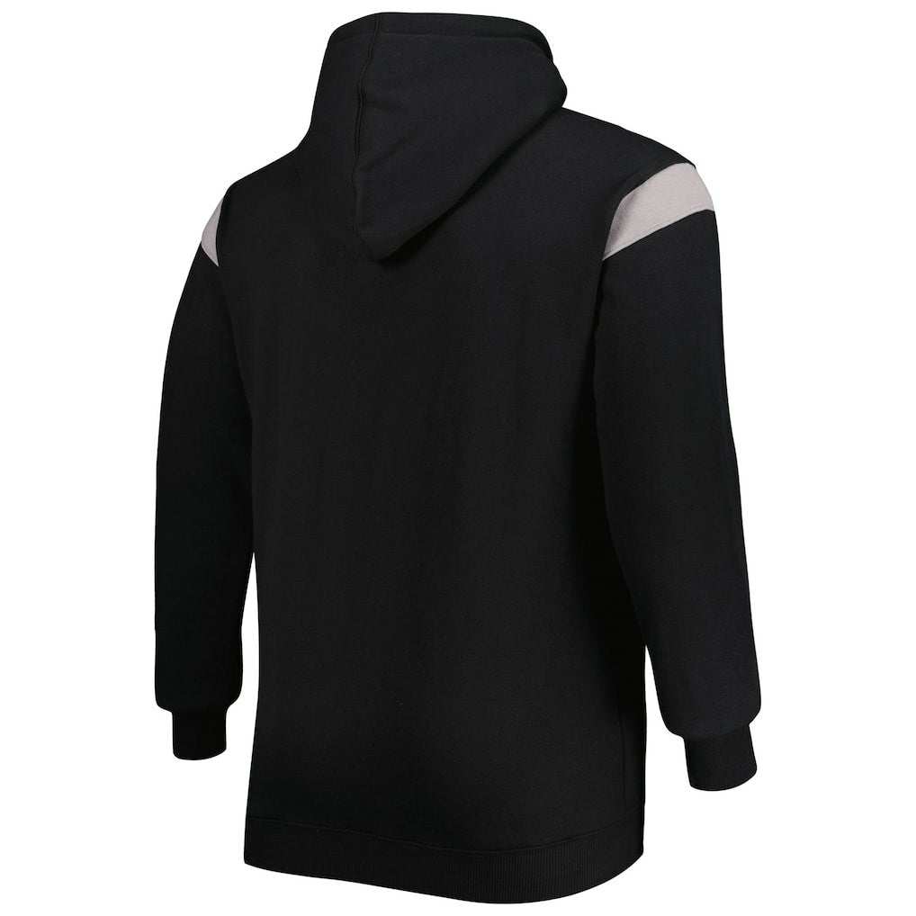 Las Vegas Raiders Big & Tall Call the Shots Pullover Hoodie Black - Fanatics