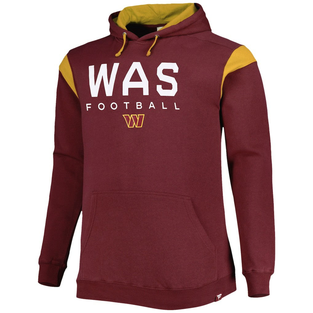 Washington Commanders Big & Tall Call the Shots Pullover Hoodie Burgundy - Fanatics