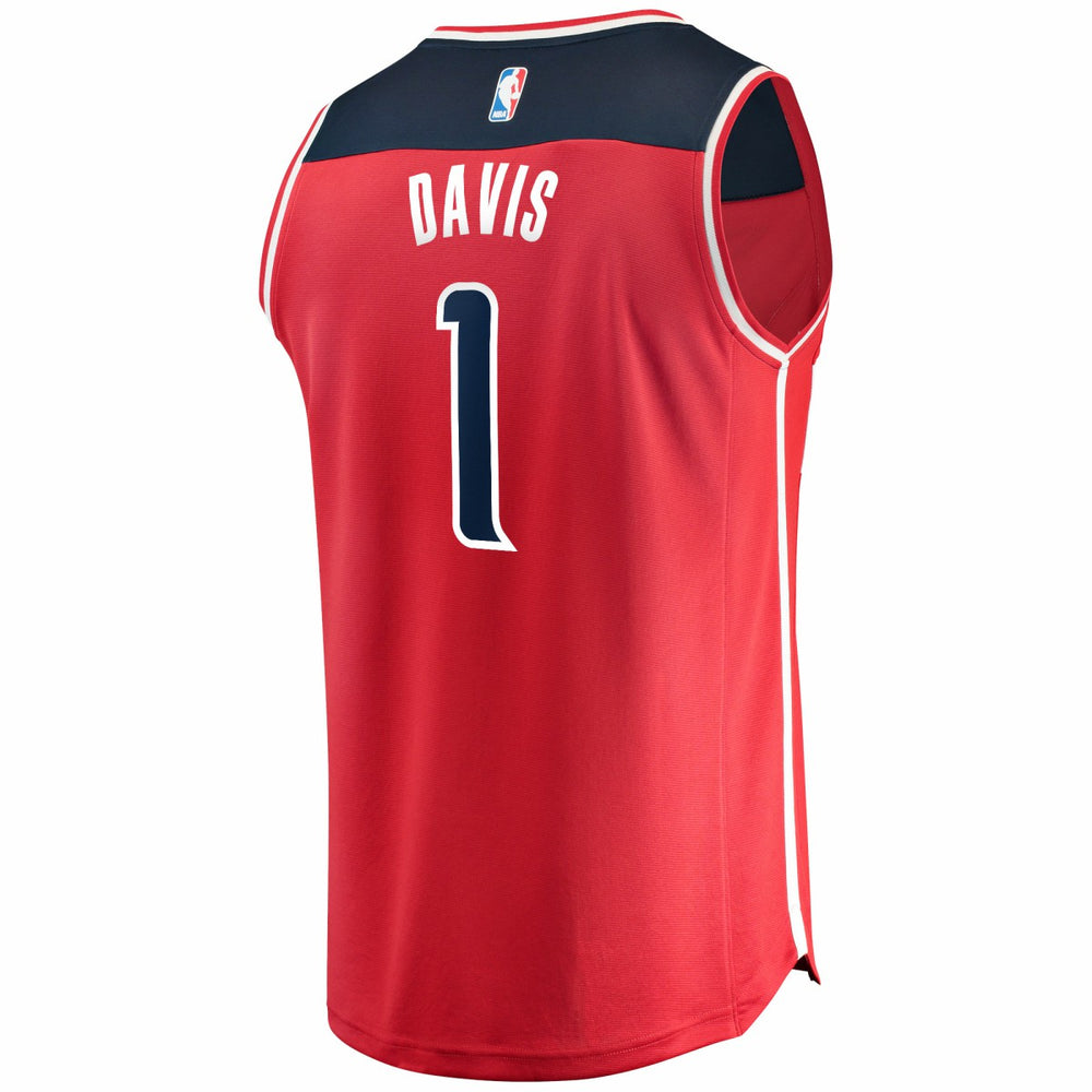 Fanatics - Johnny Davis Washington Wizards Youth Fast Break Replica Jersey - Icon Edition - Red