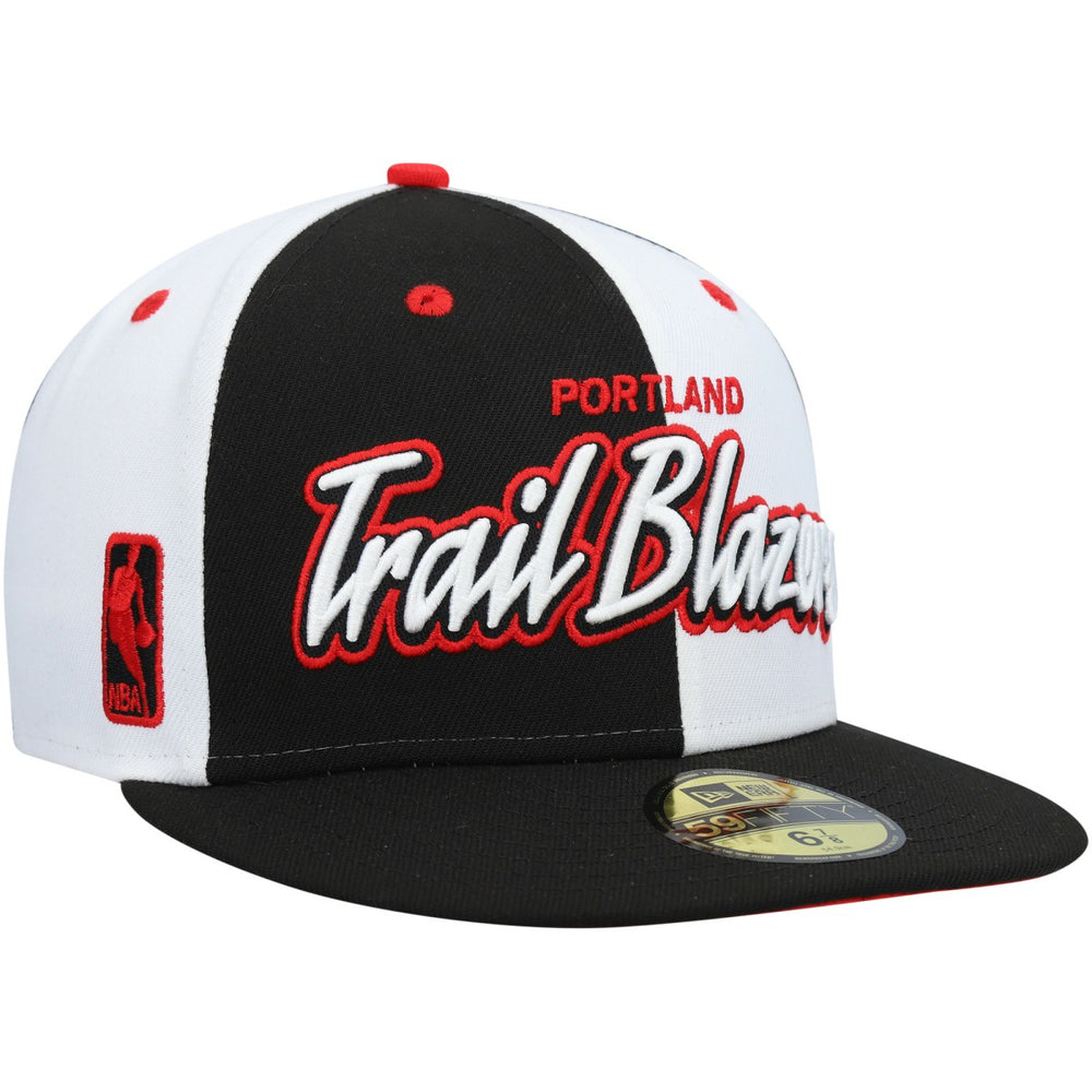 New Era -  Script Pinwheel 59FIFTY Fitted Hat - Black/White