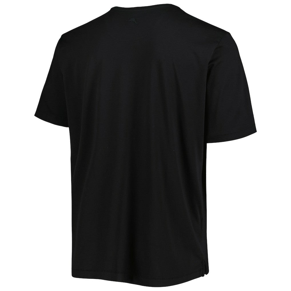 New Orleans Saints Bali Skyline T-Shirt Black - Tommy Bahama