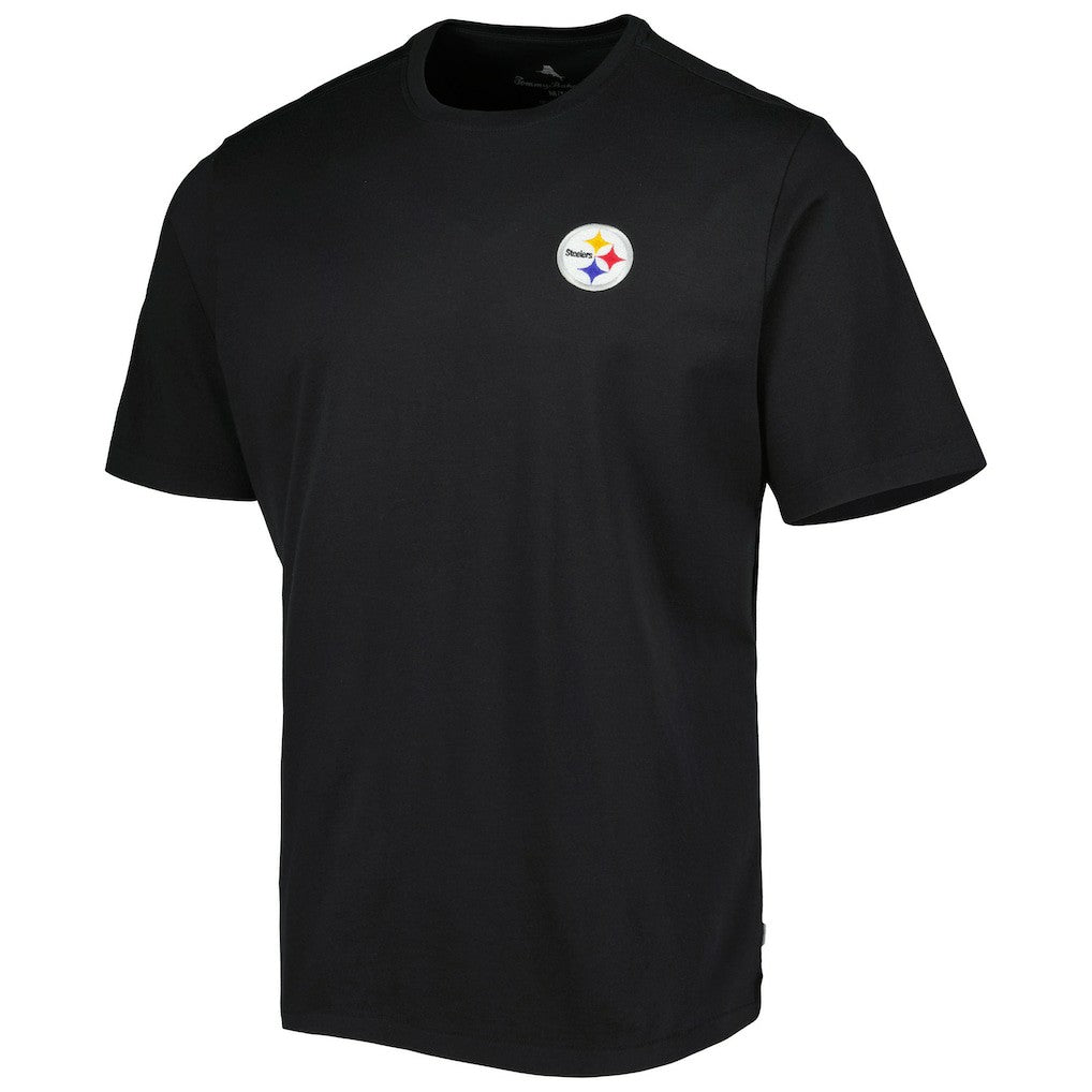 Pittsburgh Steelers Bali Skyline T-Shirt Black - Tommy Bahama