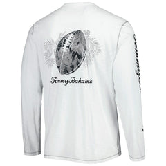 Atlanta Falcons Laces Out Billboard Long Sleeve T-Shirt White - Tommy Bahama
