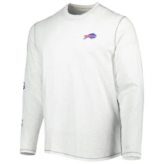 Buffalo Bills Laces Out Billboard Long Sleeve T-Shirt White - Tommy Bahama