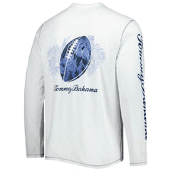 Denver Broncos Laces Out Billboard Long Sleeve T-Shirt White - Tommy Bahama