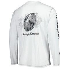 Jacksonville Jaguars Laces Out Billboard Long Sleeve T-Shirt White - Tommy Bahama